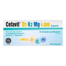 Cefavit D3 K2 Mg 4.000 I.E. Hartkapseln 60 St