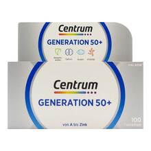 Centrum Gen.50 + A-Zink + Floraglo Capletten 100 St