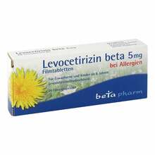 Levocetirizin beta 5 mg Filmtabletten 20 St
