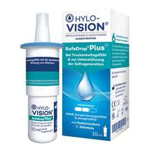 HYLO-VISION® SafeDrop® Plus Augentropfen 10 ml