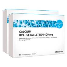 Calcium Brausetabletten 400 mg 2x60 St