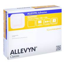 Allevyn Adhesive 7,5x7,5 cm haftende Wundauflage 3 St