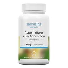 Abbildung: Sanhelios Appetitzügler zum Abnehmen Kapseln 60 St, Kapseln PZN 16389081 