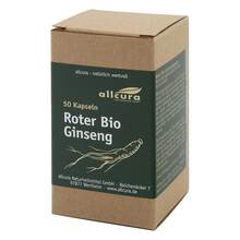 Roter Bio Ginseng Kapseln 50 St