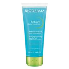 Bioderma Sebium Gel Moussant Reinigungsgel für unreine, ölige, zu Akne neigende Haut 100 ml