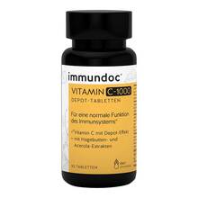 Abbildung: Immundoc Vitamin C-1000 Depot Tabletten 90 St, Tabletten PZN 16819699 