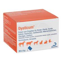Abbildung: Dysticum Pulver vet. (für Tiere) 20X5 g, Pulver PZN 16840050 