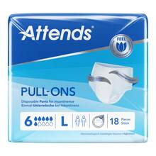 Attends Pull-Ons 6 large 18 St