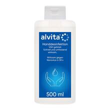 Abbildung: Alvita Handdesinfektion 500 ml, Flaschen PZN 16855287 