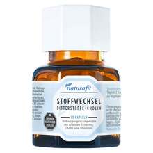 Naturafit Stoffwechsel Bitterstoffe + Cholin Kapseln 30 St