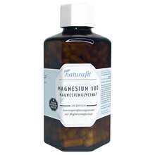 Naturafit Magnesium 100 mg Magnesiumglycinat Kapseln  240 St