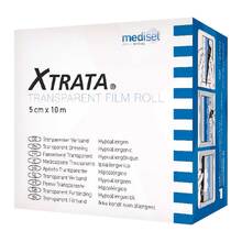 Xtrata transparent Folienverband 5 cmx10 m unsteril Rolle 1 St