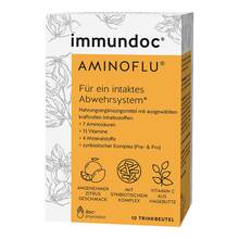 Abbildung: Immundoc Aminoflu + Probiotika Trinkgranulat 10 St, Pulver PZN 16945352 