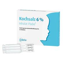 Kochsalz 6% Inhalat P&auml;dia Ampullen 20 St