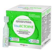 Abbildung: Visuectoine Augentropfen 30X0.4 ml, Augentropfen PZN 17394032 