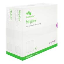 Mepilex 10x10 cm Schaumverband 10 St
