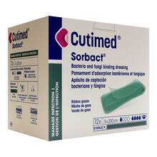 Cutimed Sorbact Tamponaden 5x200 cm 12 St