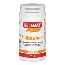 Megamax Aufbaukost Cappuccino Pulver 500 g