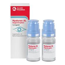 Hyaluron AL Augentropfen 1,5 mg / ml 2x10 ml