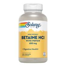 Abbildung: Betain HCL 650 mg + Pepsin Kapseln 250 St, Kapseln PZN 17906532 