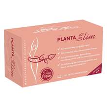 Abbildung: Planta Slim 99% ind.FlohsamenschalenPulver Kapseln vegan 120 St, Kapseln PZN 17935143 