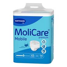 Molicare Premium Mobile 6 Tropfen Gr&ouml;&szlig;e XS 14 St