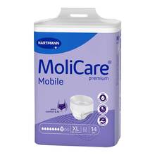Abbildung: Molicare Premium Mobile 8 Tropfen Größe XL 14 St PZN 17936591 