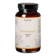 Abbildung: MSM Premium Optimsm organisch.Schwefel Kapseln Erdling 120 St, Kapseln PZN 18000621 