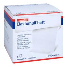 Elastomull haft 8 cmx20 m Fixierbinde 1 St