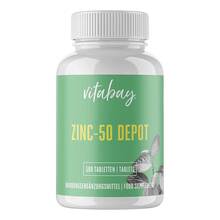 Zink 50 Depot Zinkgluconat vegan hochdosiert Tabletten  500 St