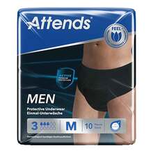 Attends Men Protective Underwear 3 M 10 St