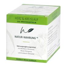 Abbildung: Natur-Nahrung Herz & Kreislauf Weißd. + Mistel + Knobl 300 St, Weichkapseln PZN 18295639 