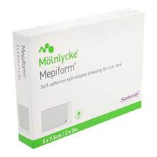 Abbildung: Mepiform 5x7,5 cm Verband 5 St, Verband PZN 18318464 