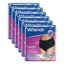 Attends Lady Discreet Underwear 3 L 6x10 St