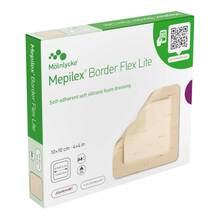 Mepilex Border Flex Lite Schaumverband 10x10 cm 5 St