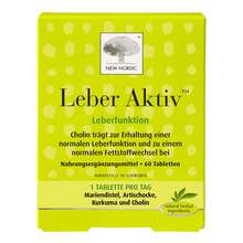 Abbildung: Leber Aktiv Tabletten 60 St, Tabletten PZN 18400504 