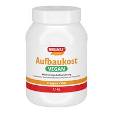 Aufbaukost vegan Cappuccino Megamax Pulver 1500 g