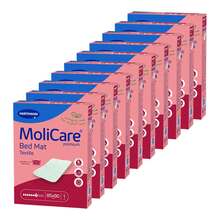 Molicare Premium Bed Mat Textile 7 Tropfen 85x90cm 10x1 St
