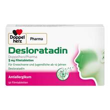 Desloratadin Doppelherzpharma 5 mg Filmtabletten 50 St