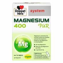 Abbildung: Doppelherz Magnesium 400 Pur system Kapseln Kapseln, 30 St PZN 18683809