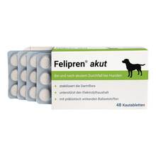 Felipren akut Kautabletten bei und nach Durchfall für Hunde 48 St