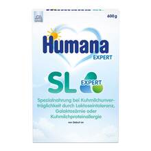Abbildung: Humana SL Expert Spezialnahrung Pulver FS 2X300 g, Pulver PZN 18752628 