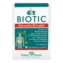 Abbildung: Gse Biotic Abwehrdirekt Tabletten 24 St, Tabletten PZN 18758855 