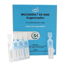 Abbildung: Mucokehl D 5 sine Augentropfen 10X0.5 ml, Augentropfen PZN 18761774 