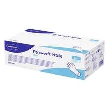 Peha-Soft nitrile blue Untersuchungshandschuhe unsteril pf S 150 St
