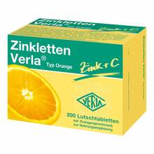 Zinkletten Verla Orange Lutschtabletten 200 St