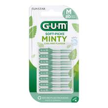 Abbildung: GUM Soft-Picks Minty medium 80 St, Zahnbürste PZN 18855481 