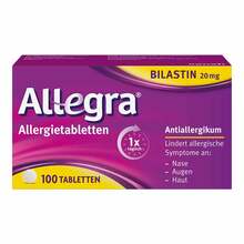 Allegra Allergietabletten 20 mg Tabletten 100 St