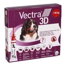 Abbildung: Vectra 3D Lösung z.Auftro.a.d.Haut für Hunde über 40 kg 3 St, Lösung PZN 18910228 