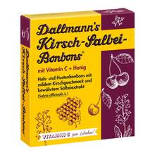 Abbildung: Dallmanns Kirsch Salbei Bonbons mit Vitamin C + Honig 37 g, Bonbons PZN 19077838 